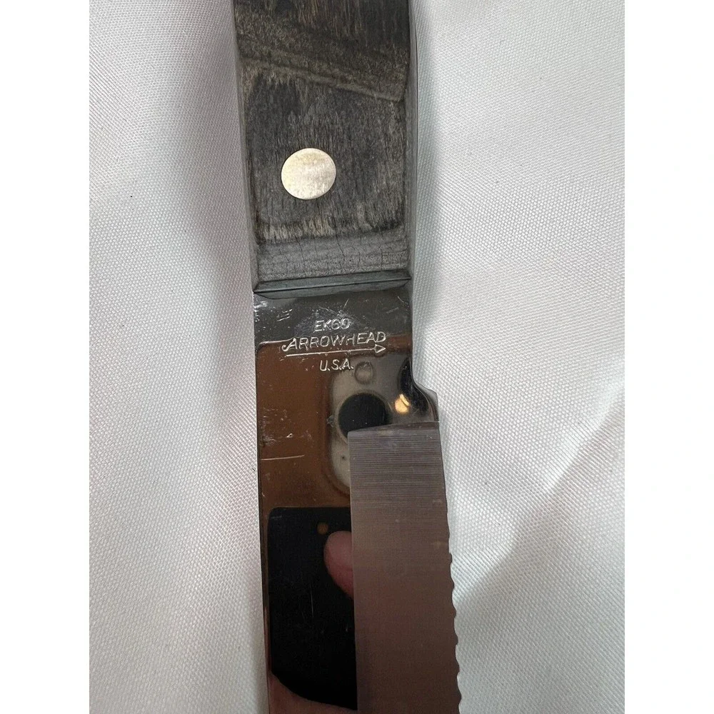 Ekco Arrowhead Vintage Stainless Steel 9